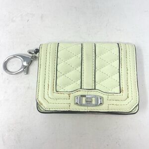Rebecca Minkoff Lime Green Mint Key Fob / card holder Change purse